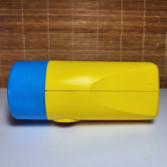 Playskool Flashlight Vintage 1986 Red Green Colour Changing Works Yellow & Blue - Picture 6 of 10